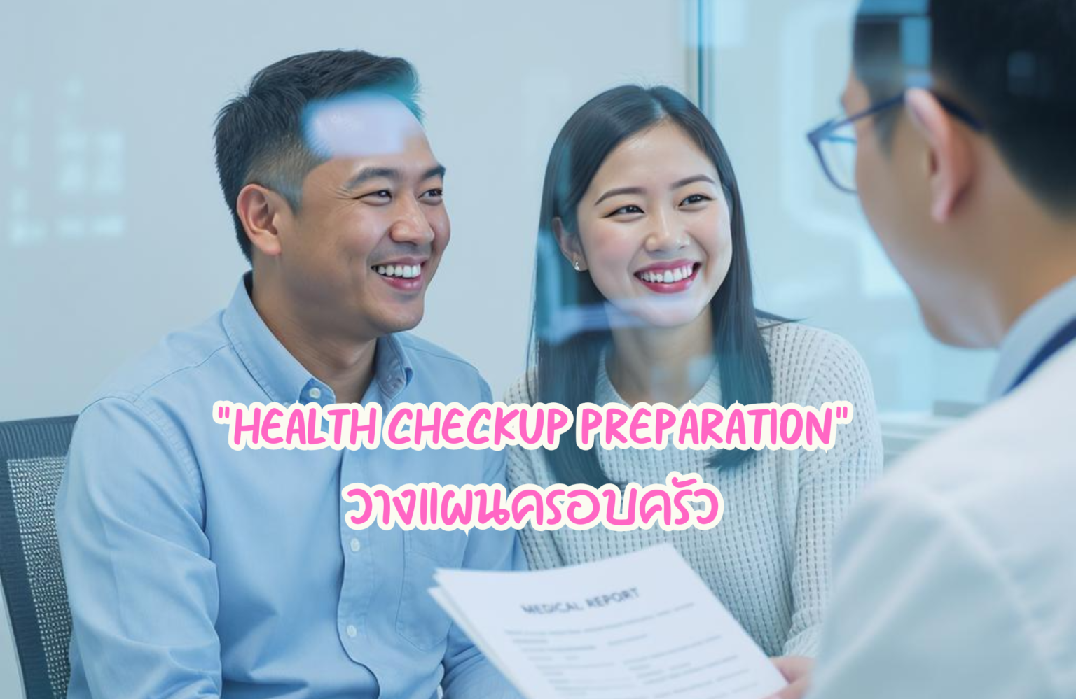 โปรแกรมตรวจสุขภาพก่อนแต่งงาน และเตรียมพร้อมก่อนมีบุตร